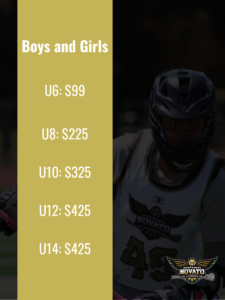 Pricing 8U $375 10U $375 12U $375 14U $375